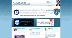 Desktop Screenshot of jaishankar.org