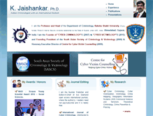 Tablet Screenshot of jaishankar.org